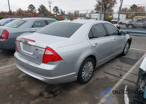 2010 Ford Fusion Hybrid из США, поврежденный, VIN 3FADP0L37AR395644